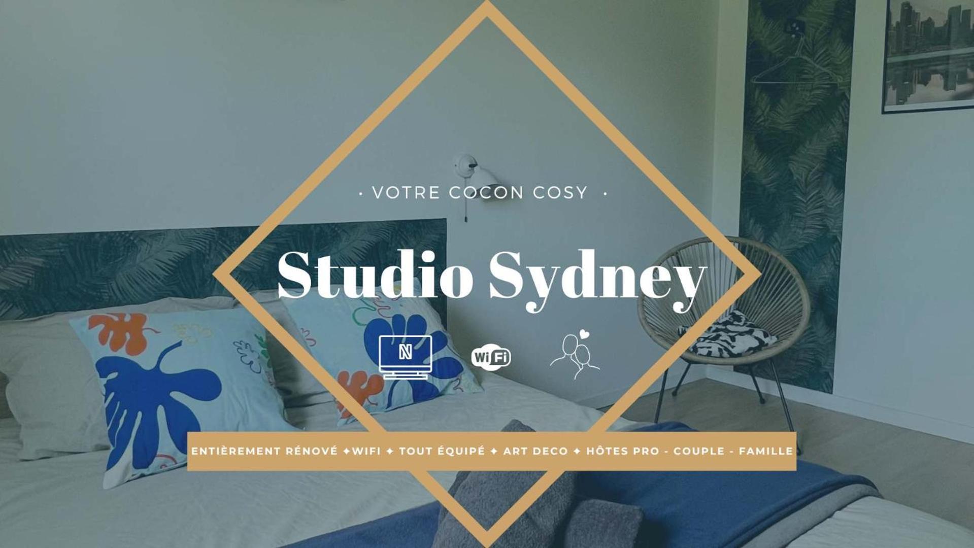 Studios Cozy Proche Gare Tgv Châtellerault Екстериор снимка